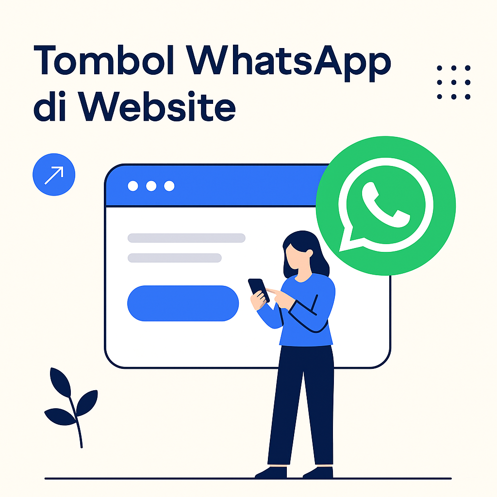 Fungsi Tombol WhatsApp di Website